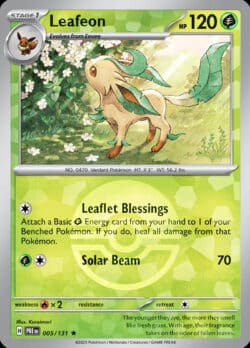 PRE #005 Leafeon Poke Ball