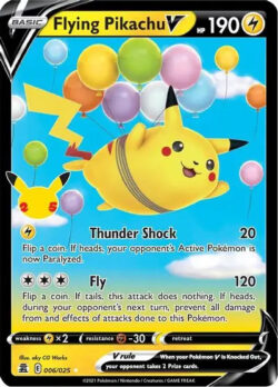 CEL #006 Flying Pikachu V RR