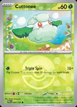 PRE #007 Cottonee Poke Ball