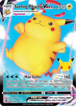 CEL #009 Surfing Pikachu VMAX RRR