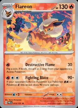 PRE #013 Flareon Master Ball