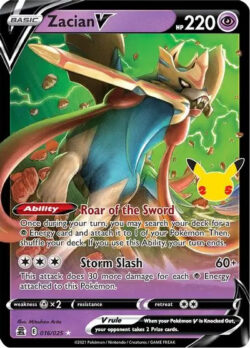 CEL #016 Zacian V RR