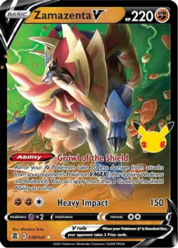 CEL #018 Zamazenta V RR