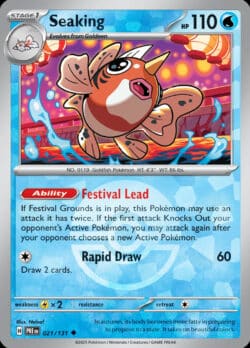 PRE #021 Seaking Poke Ball