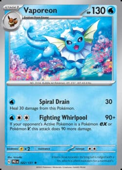PRE #022 Vaporeon H