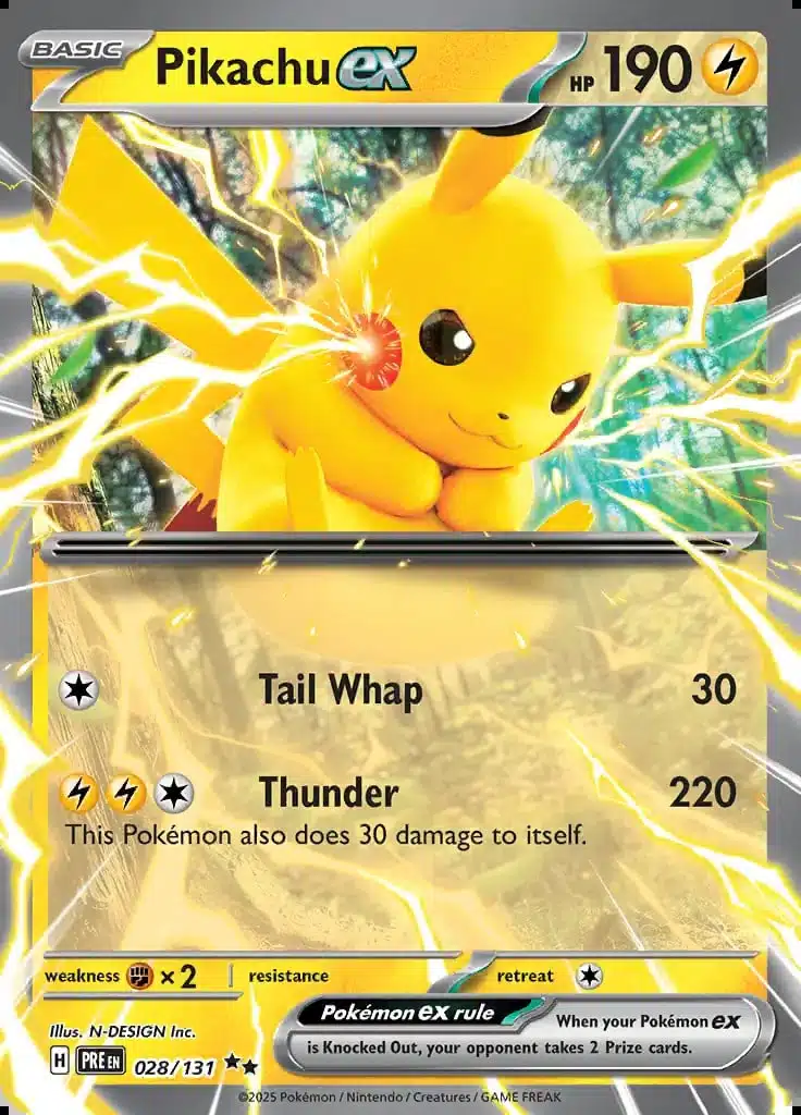 PRE #028 Pikachuex RR