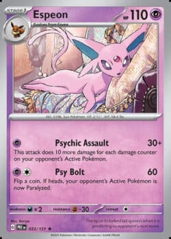 PRE #033 Espeon H