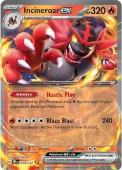TEF #034 Incineroar ex RR