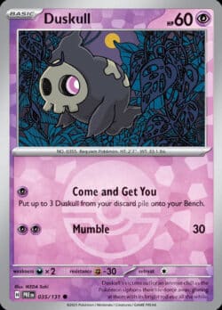 PRE #035 Duskull Poke Ball