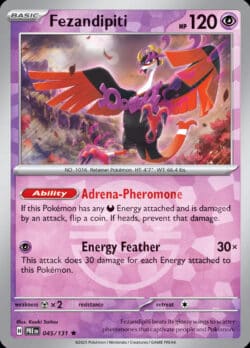 PRE #045 Fezandipiti Poke Ball
