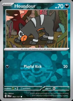 PRE #062 Houndour Poke Ball