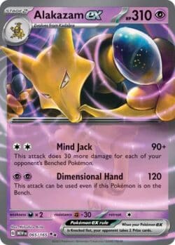 MEW #065 Alakazam ex RR