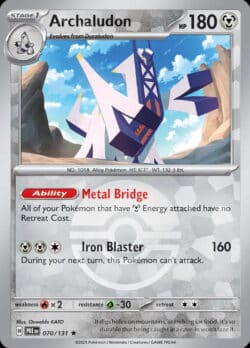 PRE #070 Archaludon Poke Ball