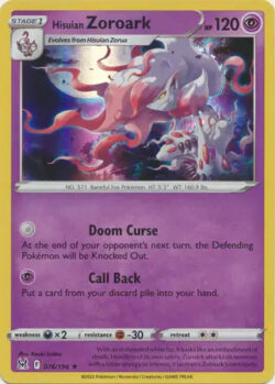 LOR #076 Hisuian Zoroark H