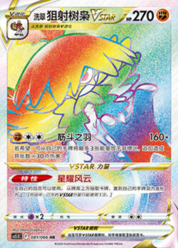 CS55 #081 Hisuian Decidueye VSTAR HR