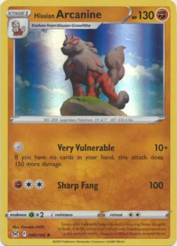 LOR #084 Hisuian Arcanine H