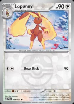 PRE #084 Lopunny Master Ball