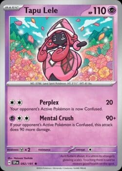 SSP #092 Tapu Lele H