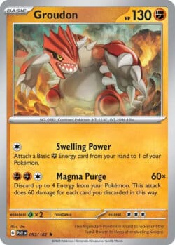 PAR #093 Groudon H