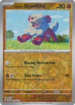 TWM #099 Hisuian Growlithe RH