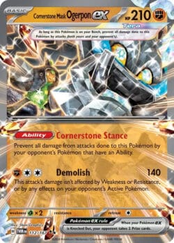 TWM #112 Cornerstone Mask Ogerpon ex RR