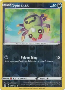 LOR #112 Spinarak RH