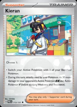 PRE #113 Kieran Poke Ball