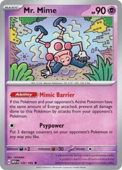 MEW #122 Mr. Mime H