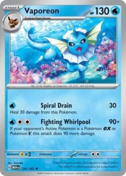 MEW #134 Vaporeon H