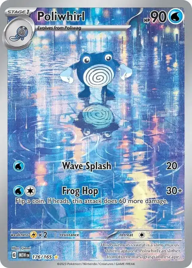 MEW #176 Poliwhirl IR