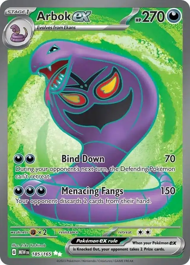 MEW #185 Arbok ex UR