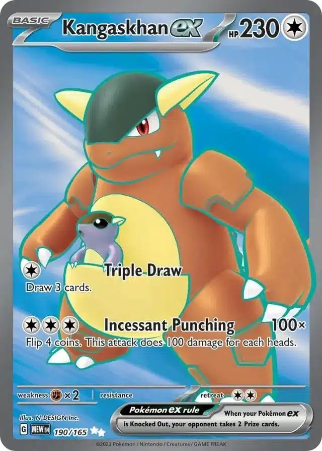 MEW #190 Kangaskhan ex UR