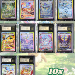 CGC Pristine 10 Eeveelution SV8a SAR Set (10 Slabs)