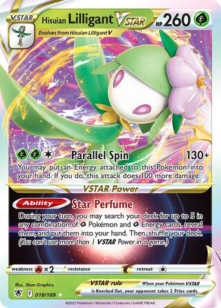 ASR #018 Hisuian Lilligant VSTAR VMAX