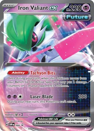 068 SVP #068 Iron Valiant ex Promo - Image 1