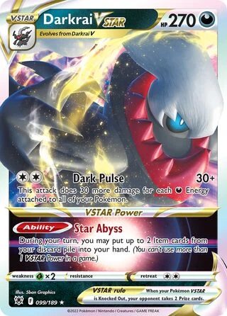 ASR #099 Darkrai VSTAR VMAX