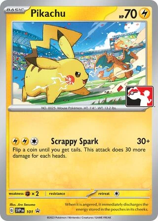 101 SVP #101 Pikachu Promo - Image 1