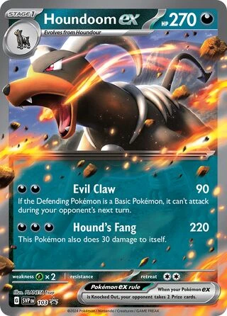 103 SVP #103 Houndoom ex Promo - Image 1