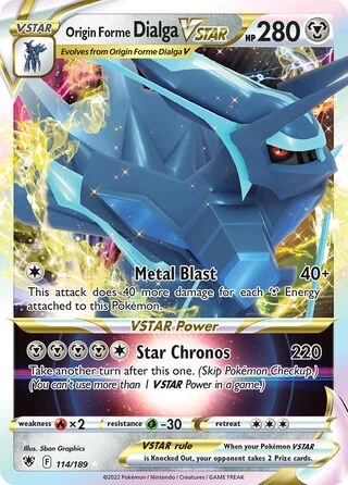 ASR #114 Origin Forme Dialga VSTAR VMAX