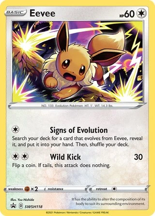 118 SP #118 Eevee Promo - Image 1