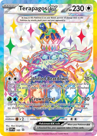 165 SVP #165 Terapagos ex Promo - Image 1