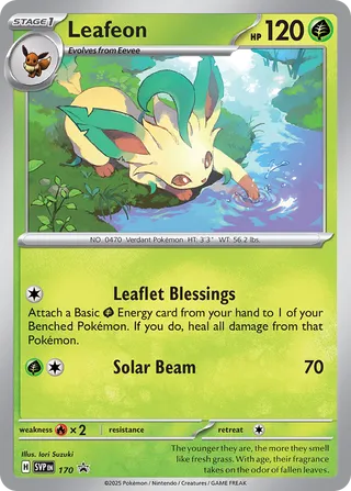 170 SVP #170 Leafeon Promo - Image 1