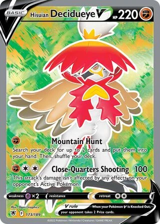 ASR #173 Hisuian Decidueye V FA
