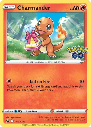 232 SP #232 Charmander Promo - Image 1