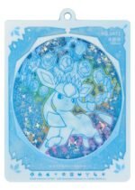 Eeveelution Glitter-Sand Card Display Pendant – [HIDDEN] [Glaceon] (Pendant Only)