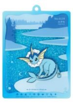 Eeveelution Glitter-Sand Card Display Pendant – [Normal] [Vaporeon] (Pendant Only)