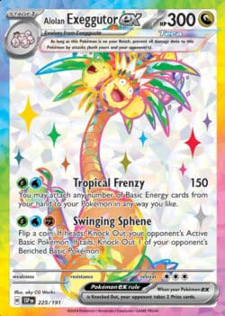 SSP #225 Alolan Exeggutor ex UR