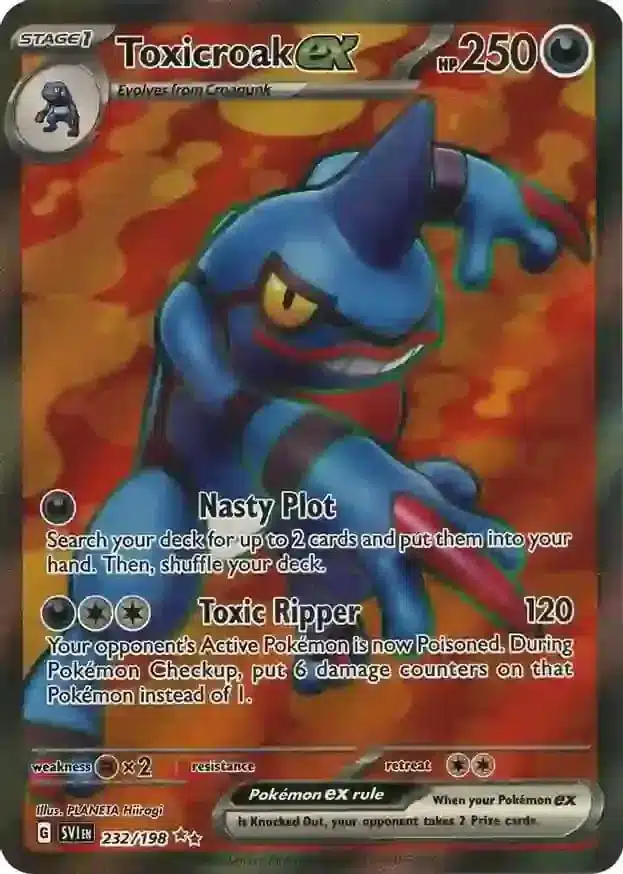 SVI #232 Toxicroak ex UR