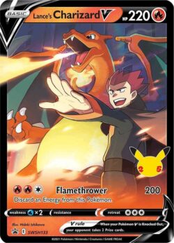 SWSH #133 Lance's Charizard V Promo