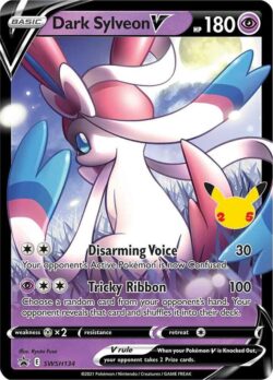 SWSH #134 Dark Sylveon V Promo